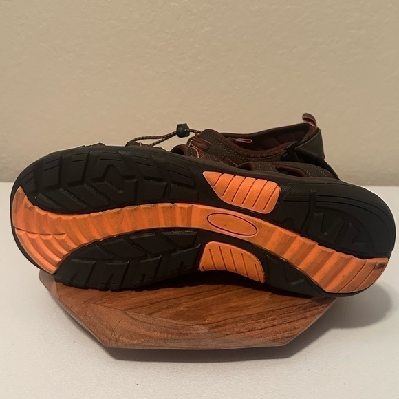 Grition brown men’s hiking sandal size 43 - Picture 4 of 6